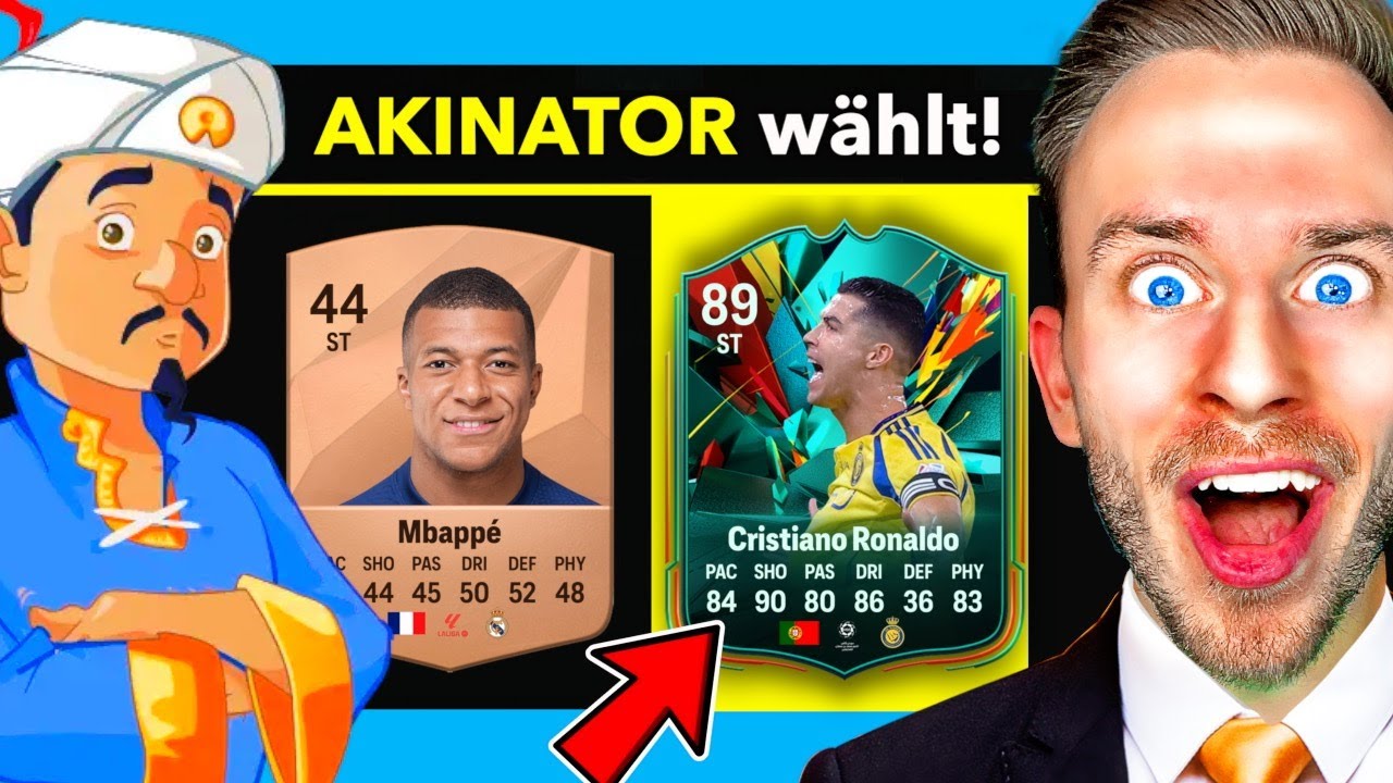 Akinator errät unser FUT-Draft! 😂⚽️