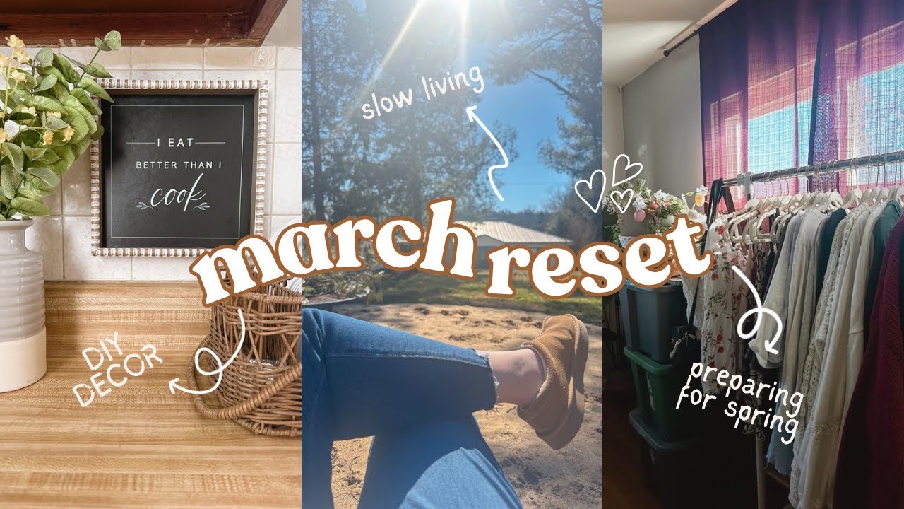 MARCH RESET 2026 🌷 Spring Cleaning & Organization Motivation