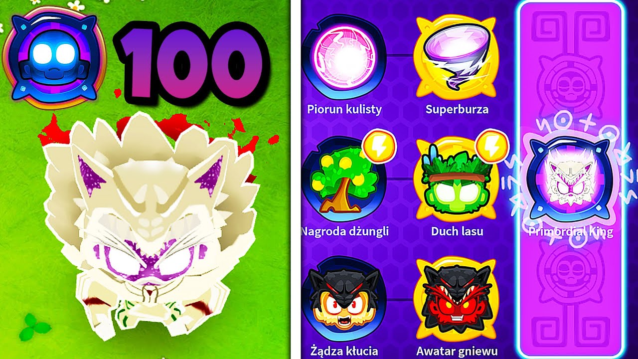 DRUID PARAGON na 100 LVLU JEST NIESAMOWICIE MOCNY! - BLOONS TD 6