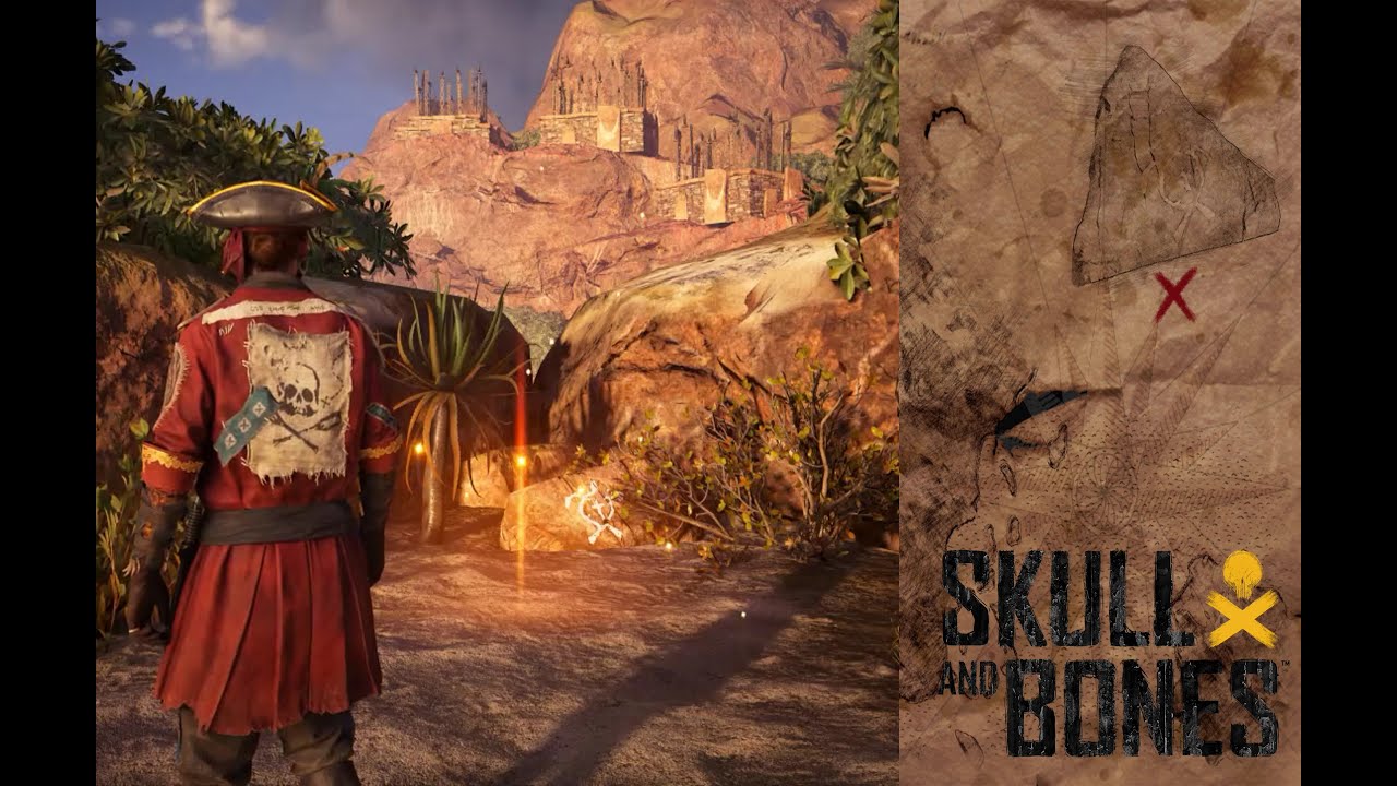 Skull & Bones | Royal Burial Ground Legendary Treasure Map (&Tau;urtle)