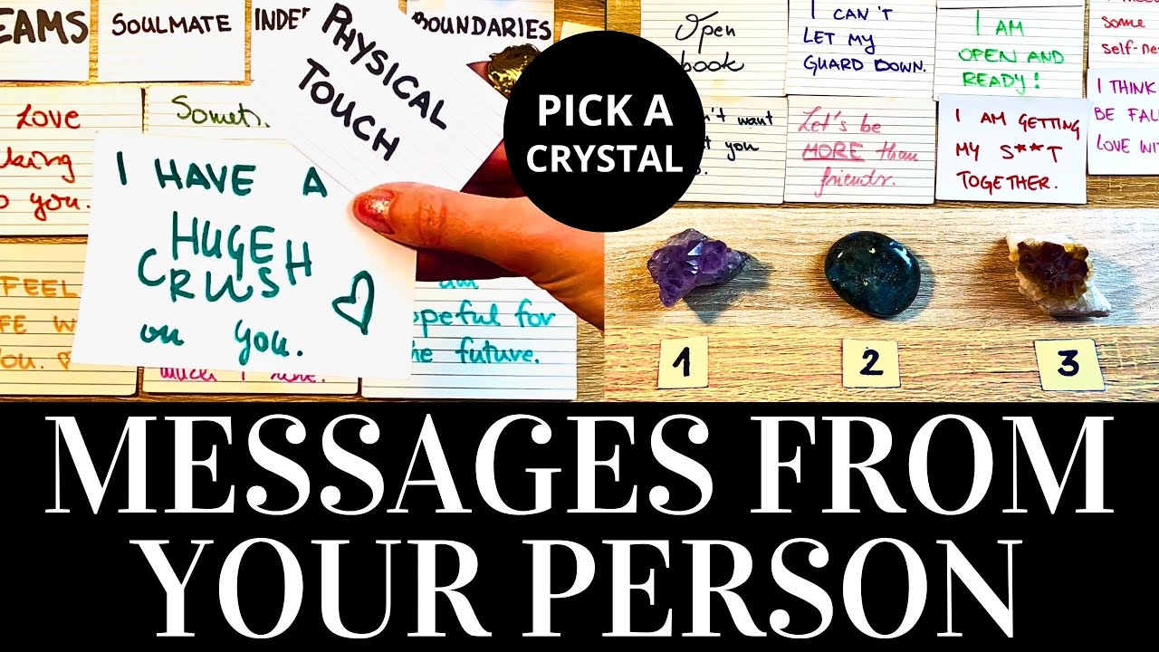 PICK A CARD 🔮❤️MESSAGES FROM THE PERSON ON YOUR MIND ❤️🔮 They Want YOU to Know THIS! 🌟 Tarot Reading