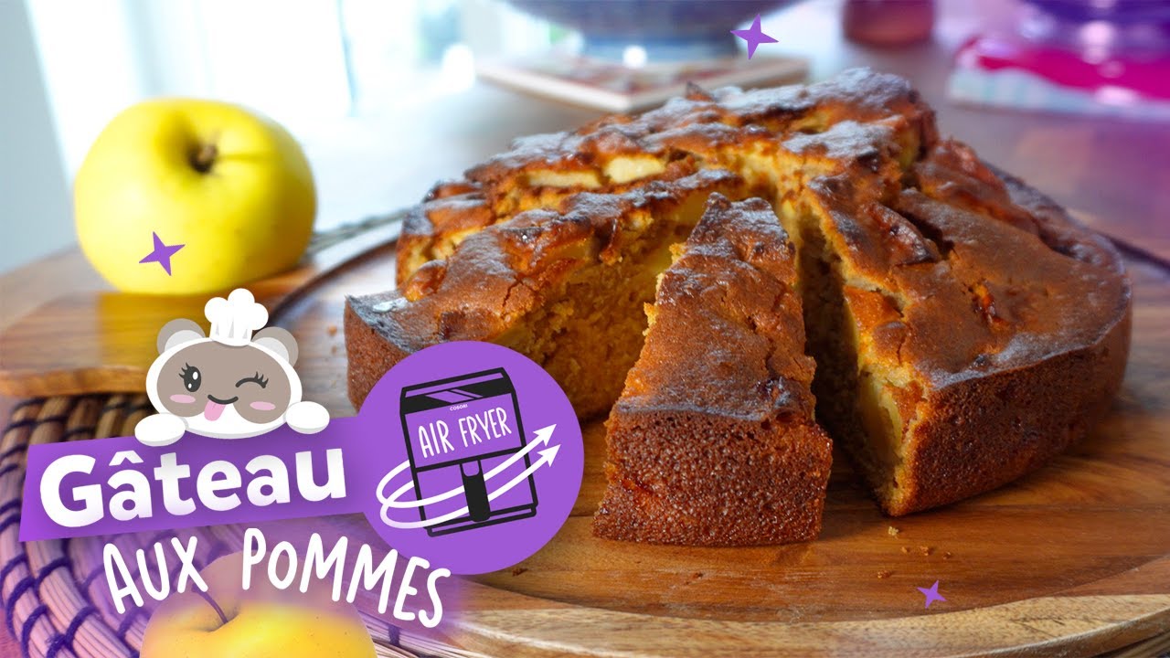 Secrets d'un gâteau aux pommes parfait à l'AIR FRYER