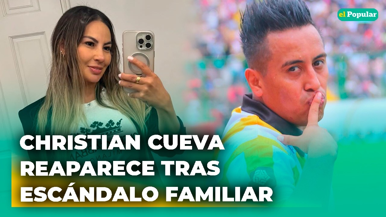 Christian Cueva REAPARECE luego de que la POLIC&Iacute;A llegue a casa de Pamela L&oacute;pez #elpopular