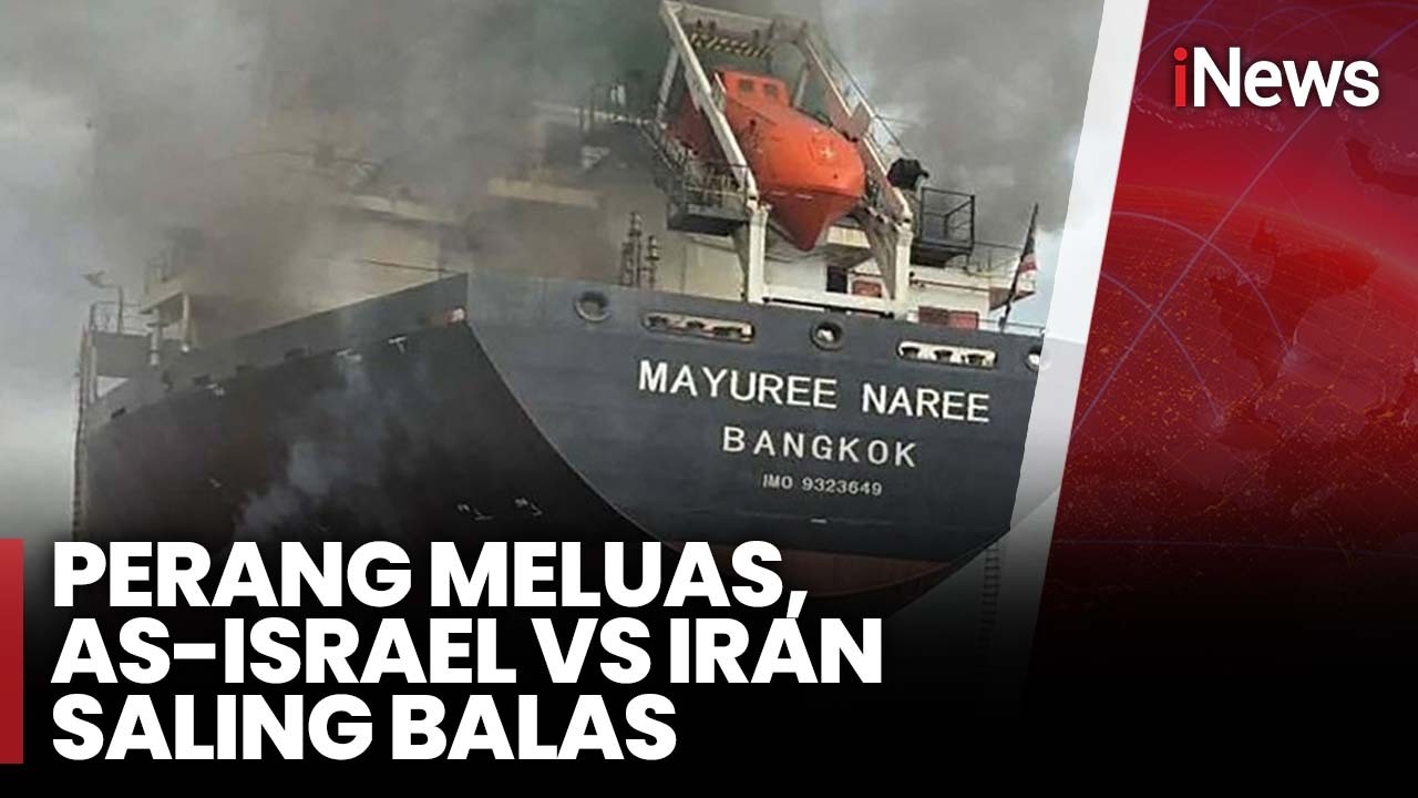 Perang Meluas, Kapal Kargo Thailand Diserang Militer Iran di Selat Hormuz | iNews Siang 13/3