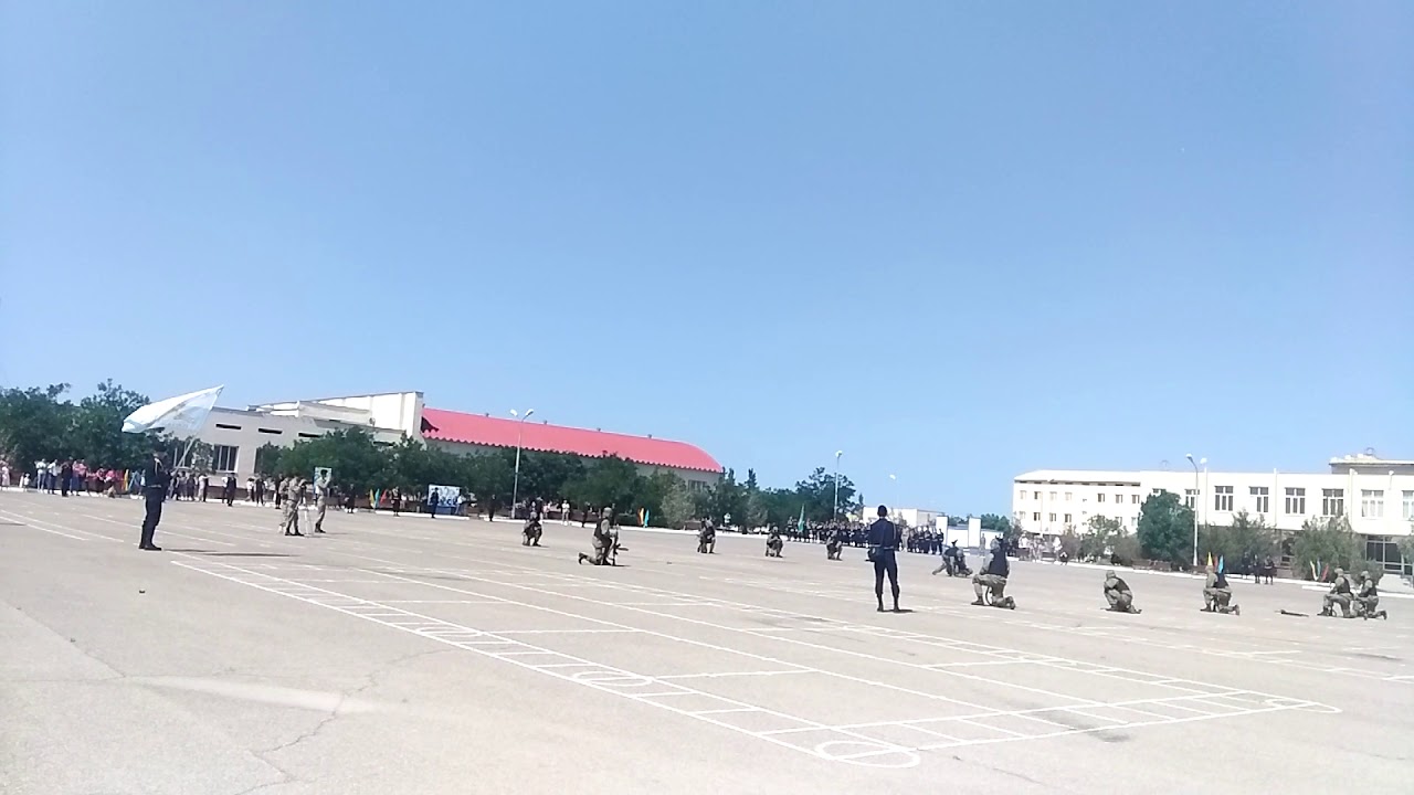 Показательные выступления спецразведки Г.Актау 26.05.2018
