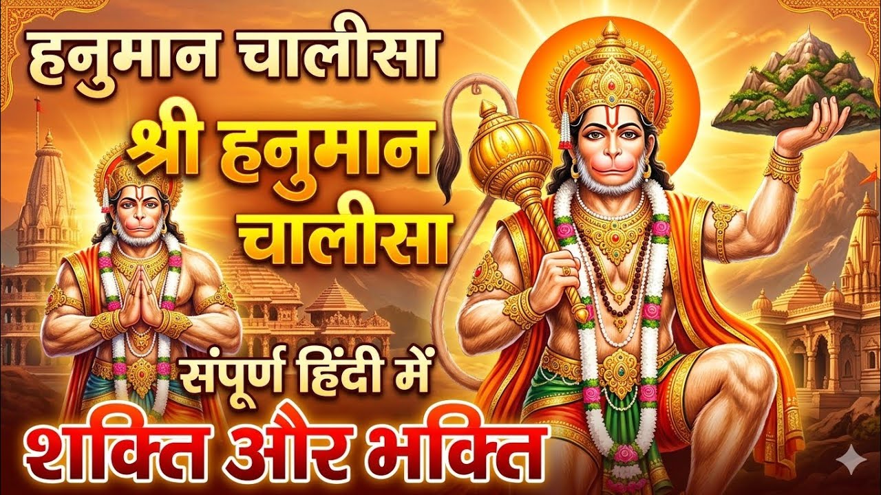 श्री हनुमान चालीसा Hanuman Chalisa I GULSHAN KUMAR I HARIHARAN, Full HD Video, Shree Hanuman Chalisa