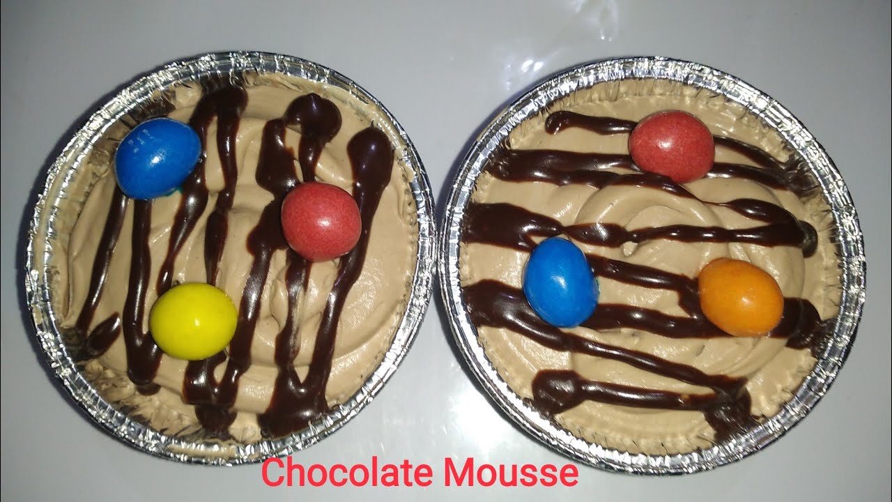 Only 2 Ingredients Chocolate Mousse,Easy Chocolate Mousse Recipe by FoodLogic