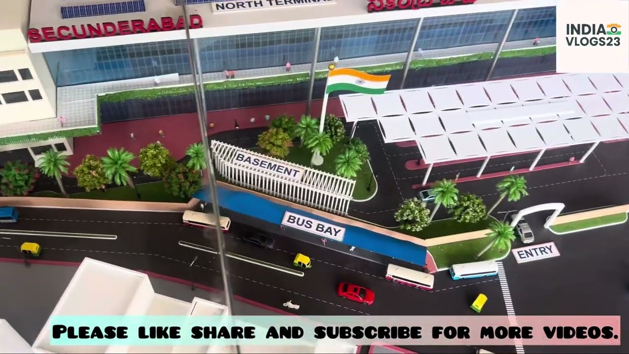 Secunderabad Railway Station Redevelopment work @IndiaVlogs23 