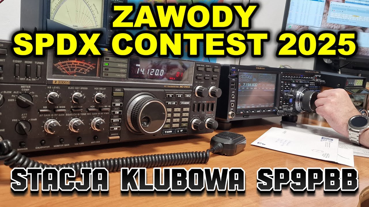 SP DX Contest 2025 Praca klubu SP9PBB w zawodach