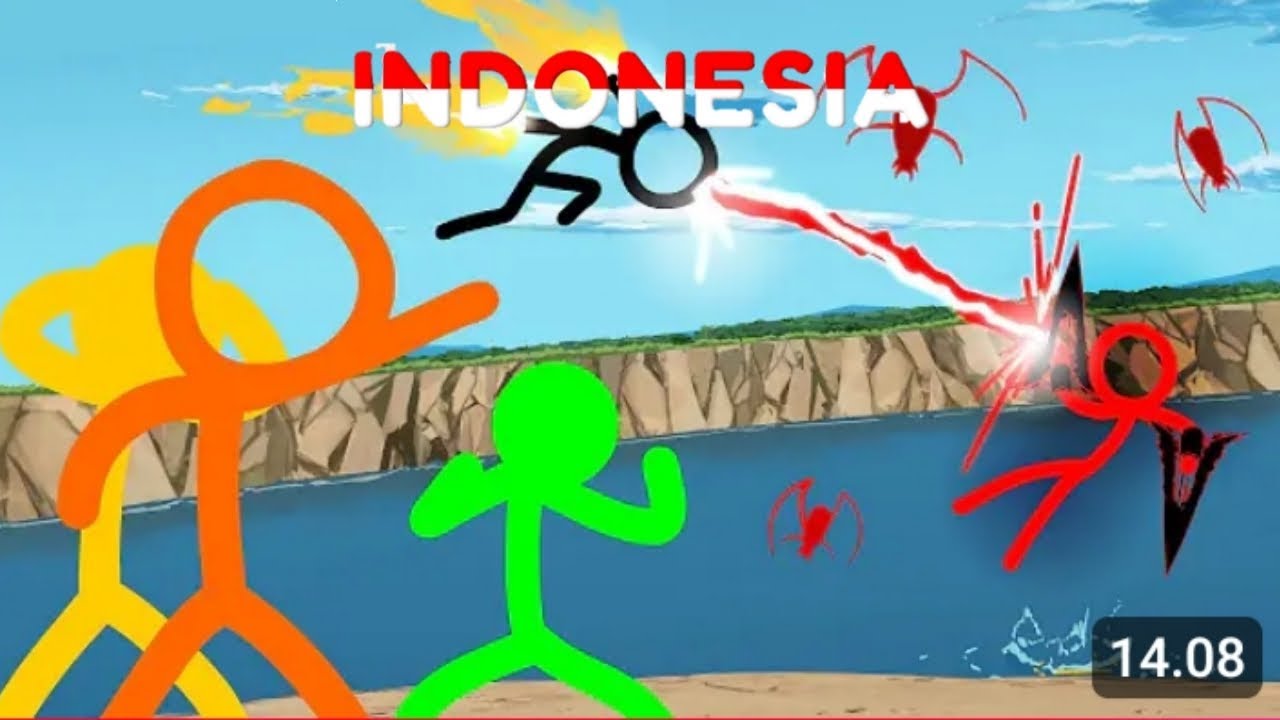 Alan becker indonesia bertarung