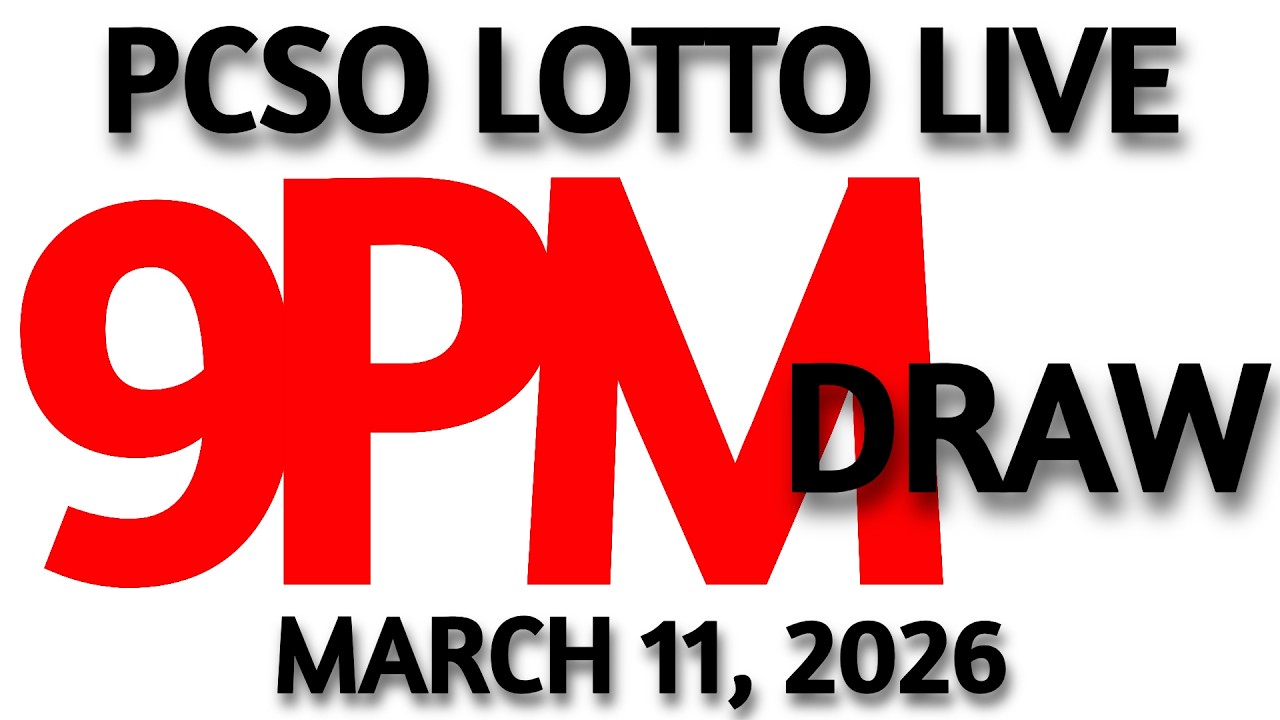 Lotto Result Today 9pm Draw March 11, 2026 Swertres Ez2 PCSO LIVE