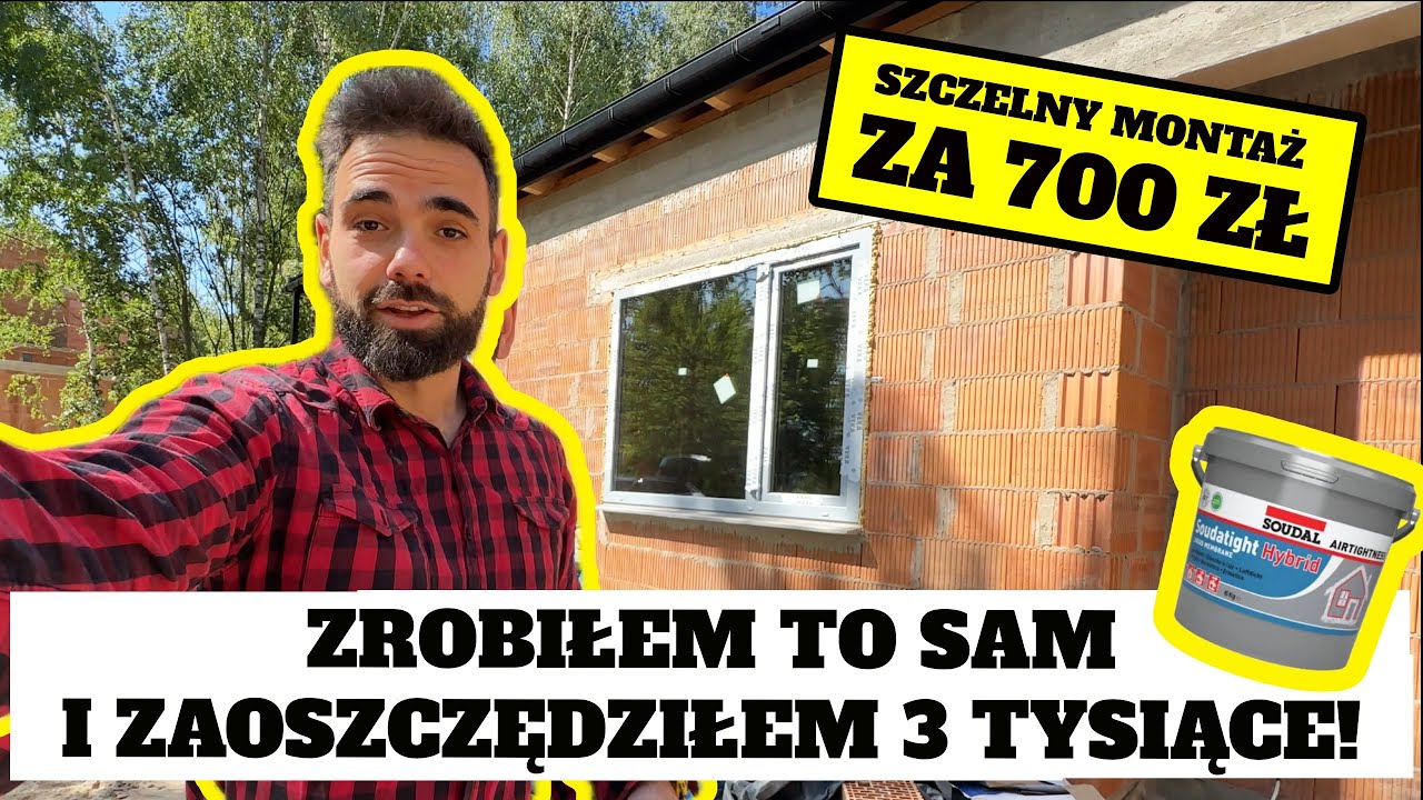 SZCZELNY MONTAŻ OKIEN. Zrobiłem to sam i zaoszczędziłem 3000 zł 💰”