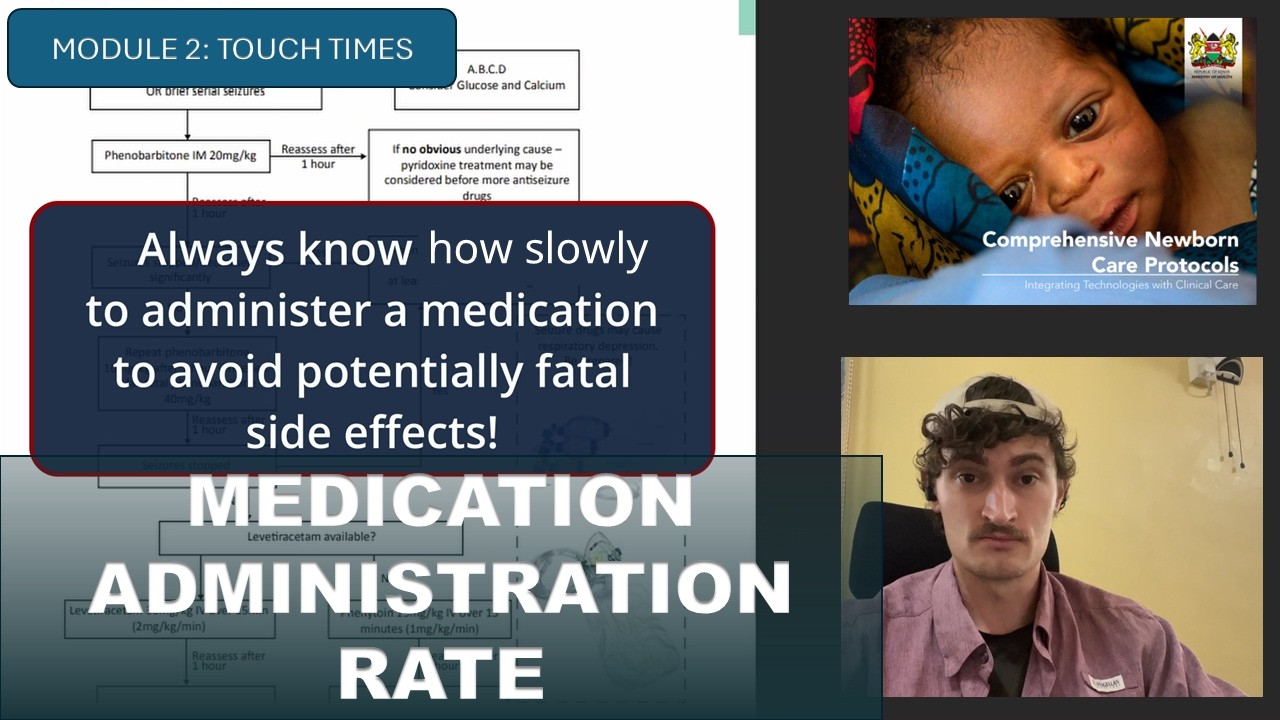 Medication Rate of Administration | Touch Times Lesson 6