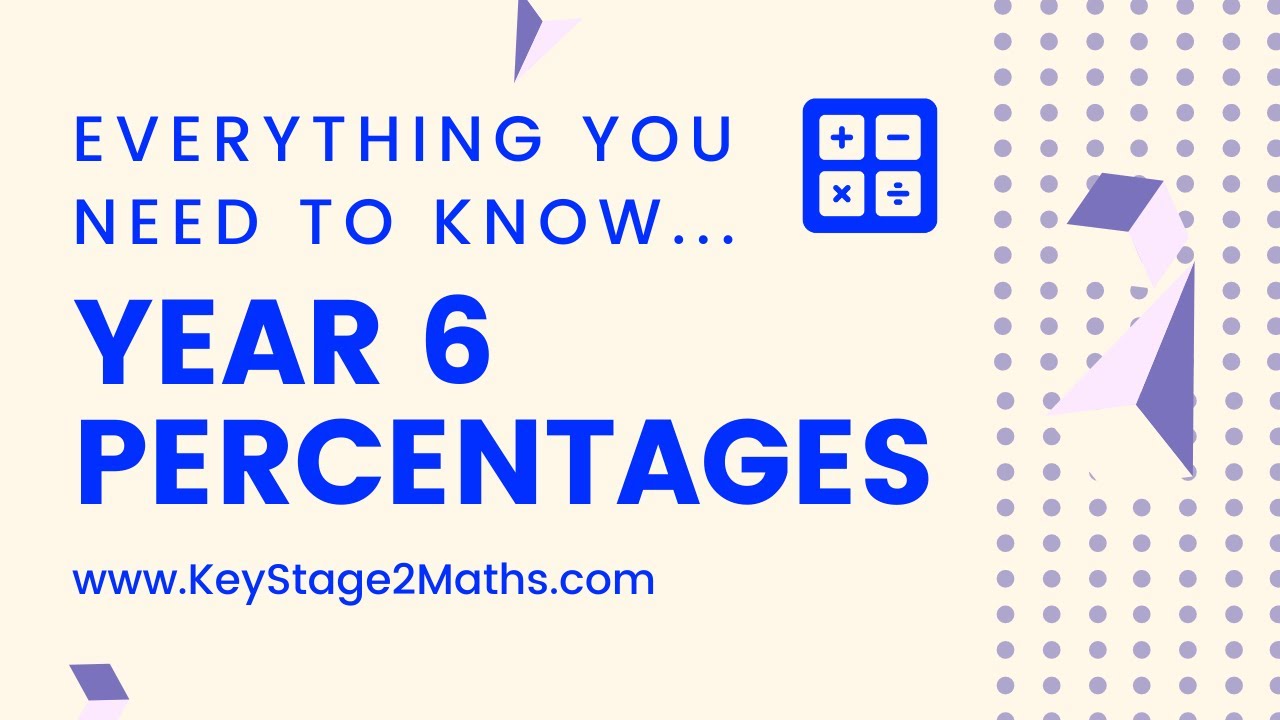 Year 6 Percentages - everything you need to know!