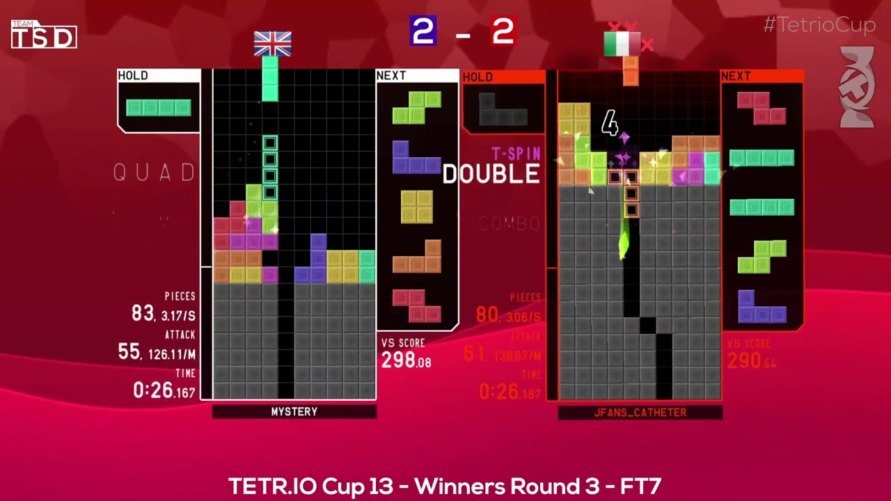 TETR.IO Cup 13 - Mystery vs Jfans_Catheter - Winners Round 3