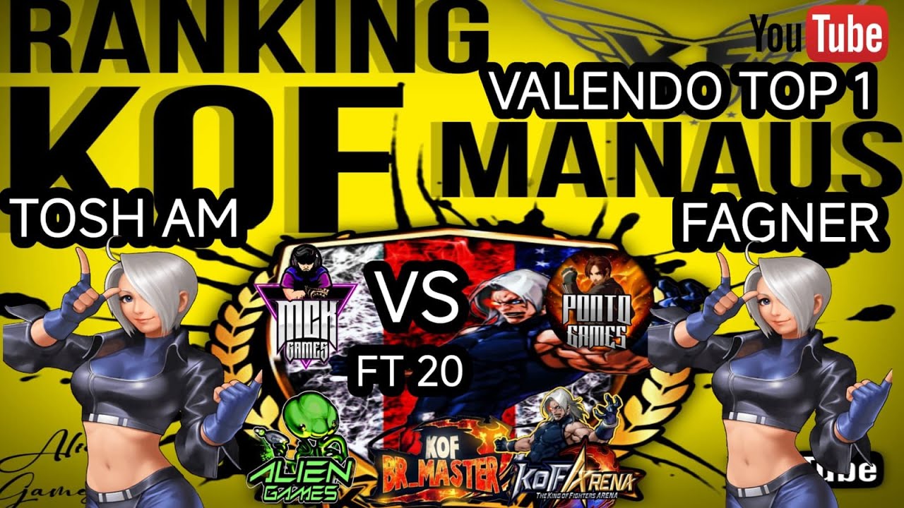 TOSH AM VS FAGNER FT 20 OFF LINE PELO RANK KOF AM.
