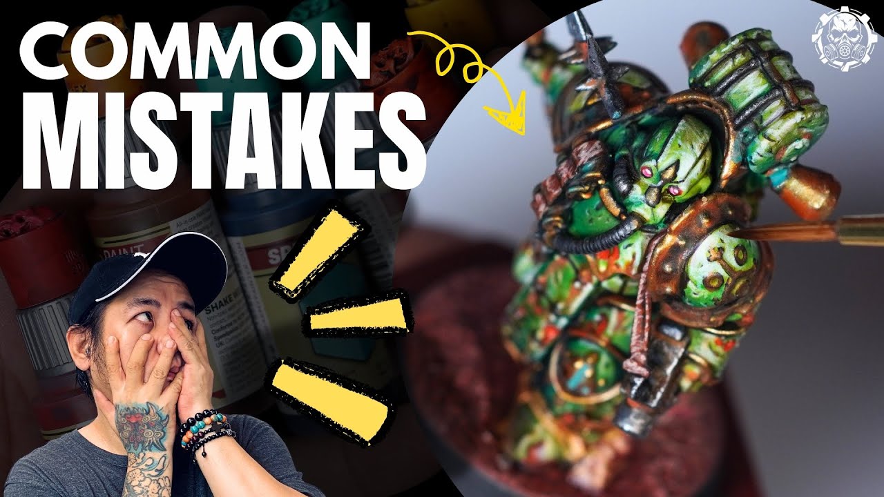 Common MISTAKES with Speedpaints, Washes and Glazes