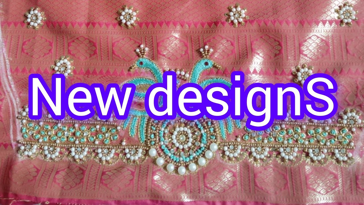 New maggam work designs #aaribusiness #viralvideo #blousedesigns 