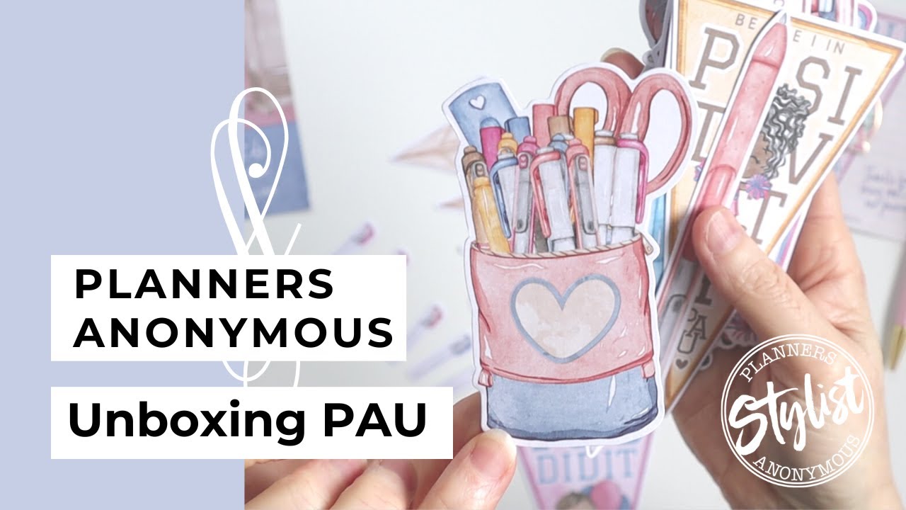 Unboxing PAU - Planners Anonymous University | Planners Anonymous