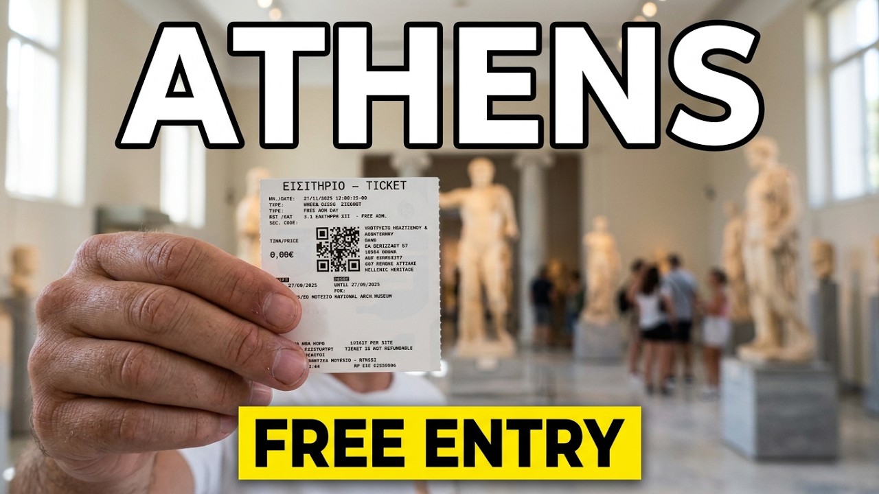 [UPDATE] GREECE 🇬🇷 Athens’ National Archaeological Museum | FOR FREE?! #free #greece