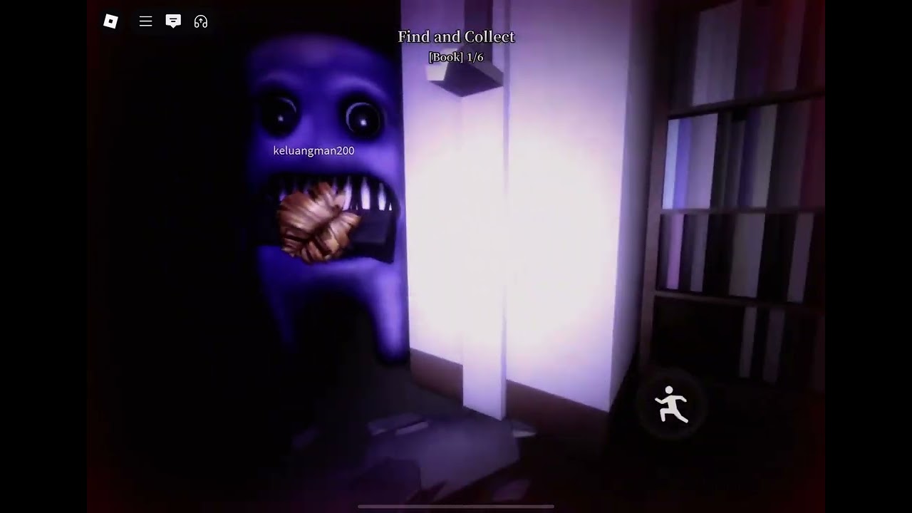 Playing a nightmare game on Roblox