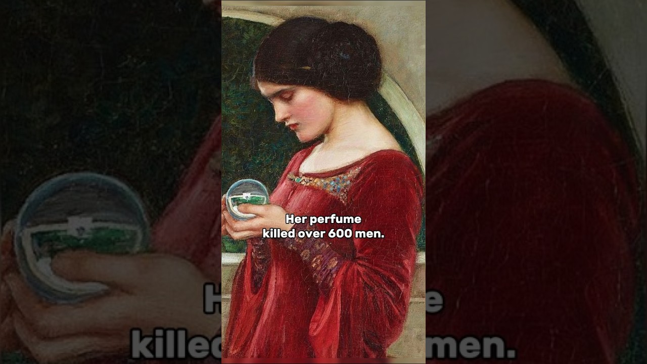Her perfume killed over 600 men #story #history #art #arthistory #painting #storytime #fypシ