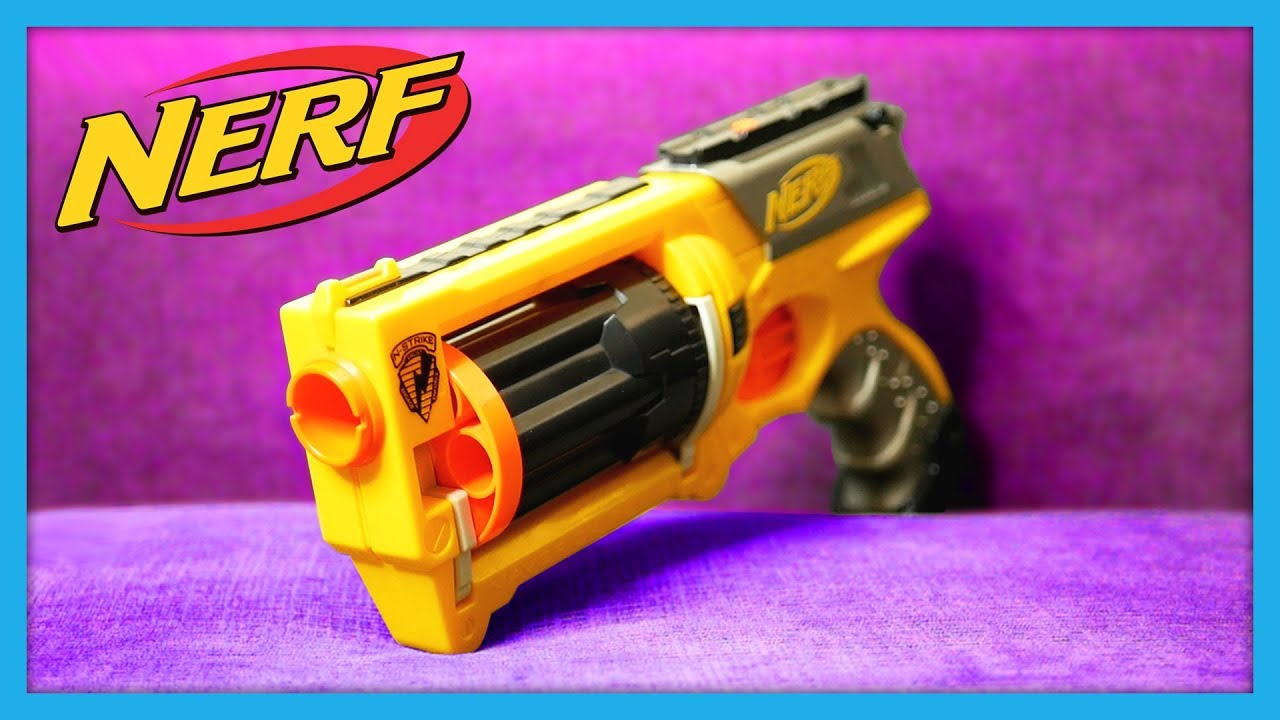 Самый культовый пистолет Nerf