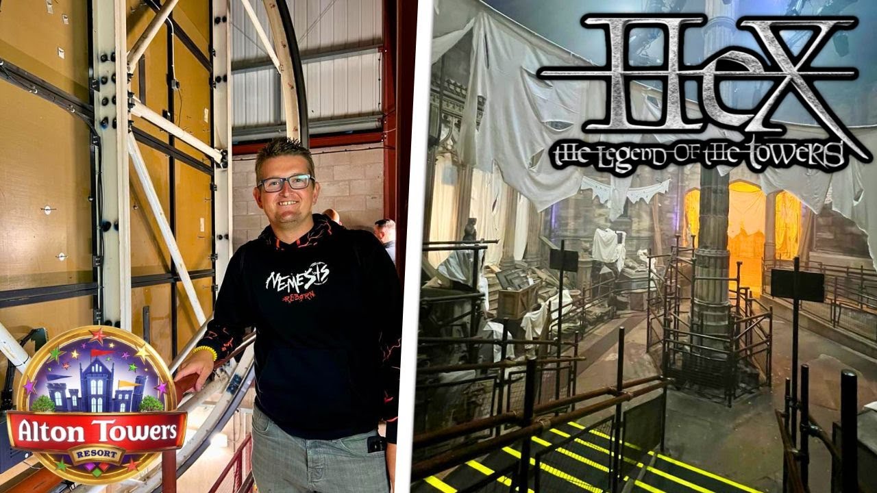 Behind The Scenes Of HEX at Alton Towers!
