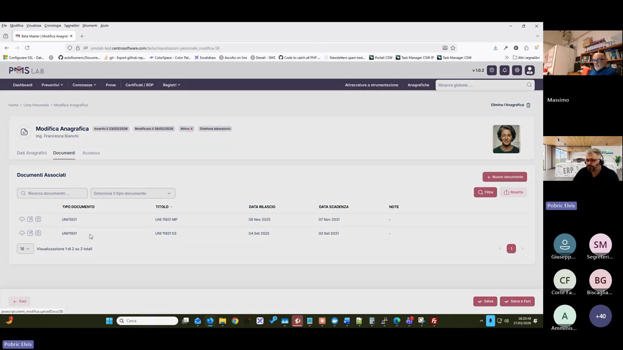 Webinar MASTER Presentazione PMS Lab il software per la gestione dei laboratori 633