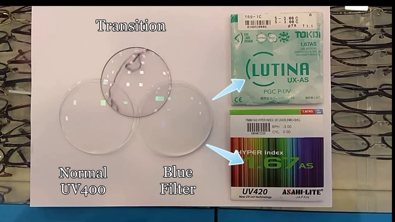 Tokai Lutina / Asahi Lite Blue Filter demo
