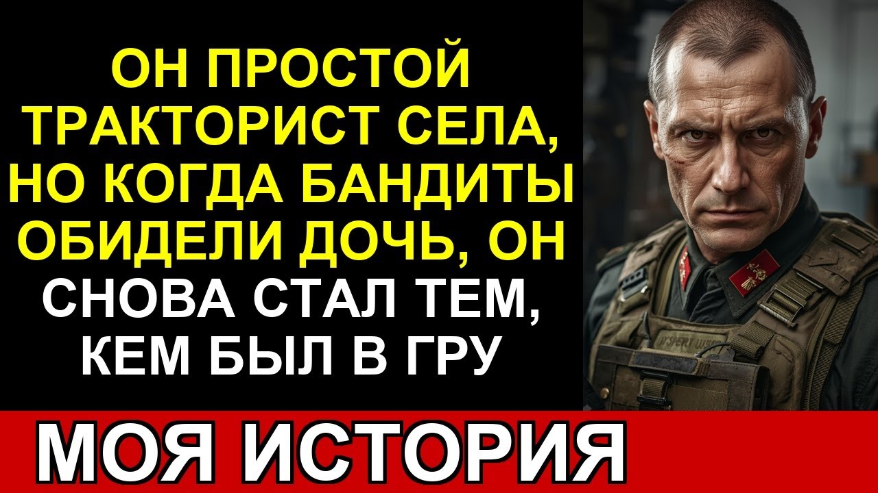 Бандиты обидели дочь тракториста... но он снова стал тем, кем был в ГРУ.