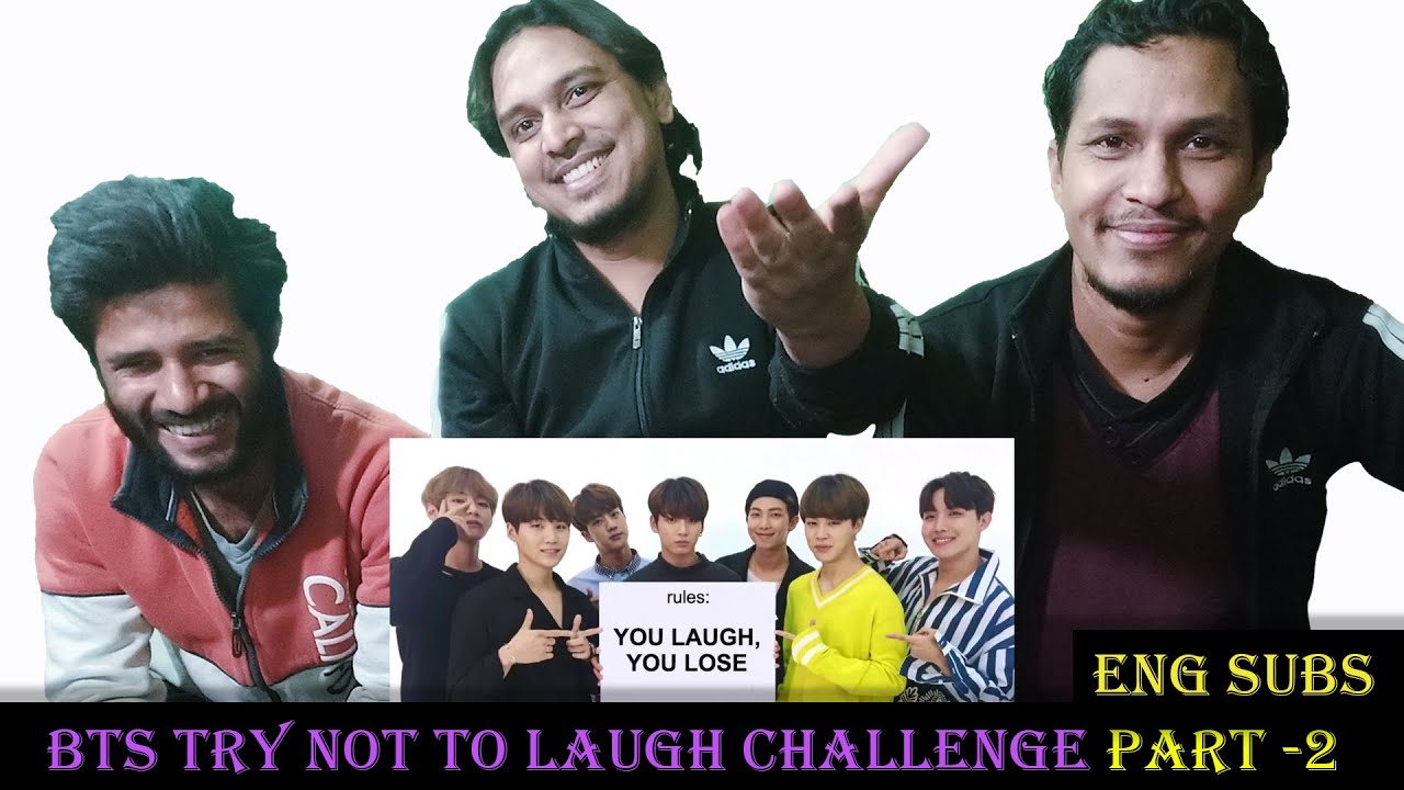 bts try not to laugh challenge #2 Indian reaction
