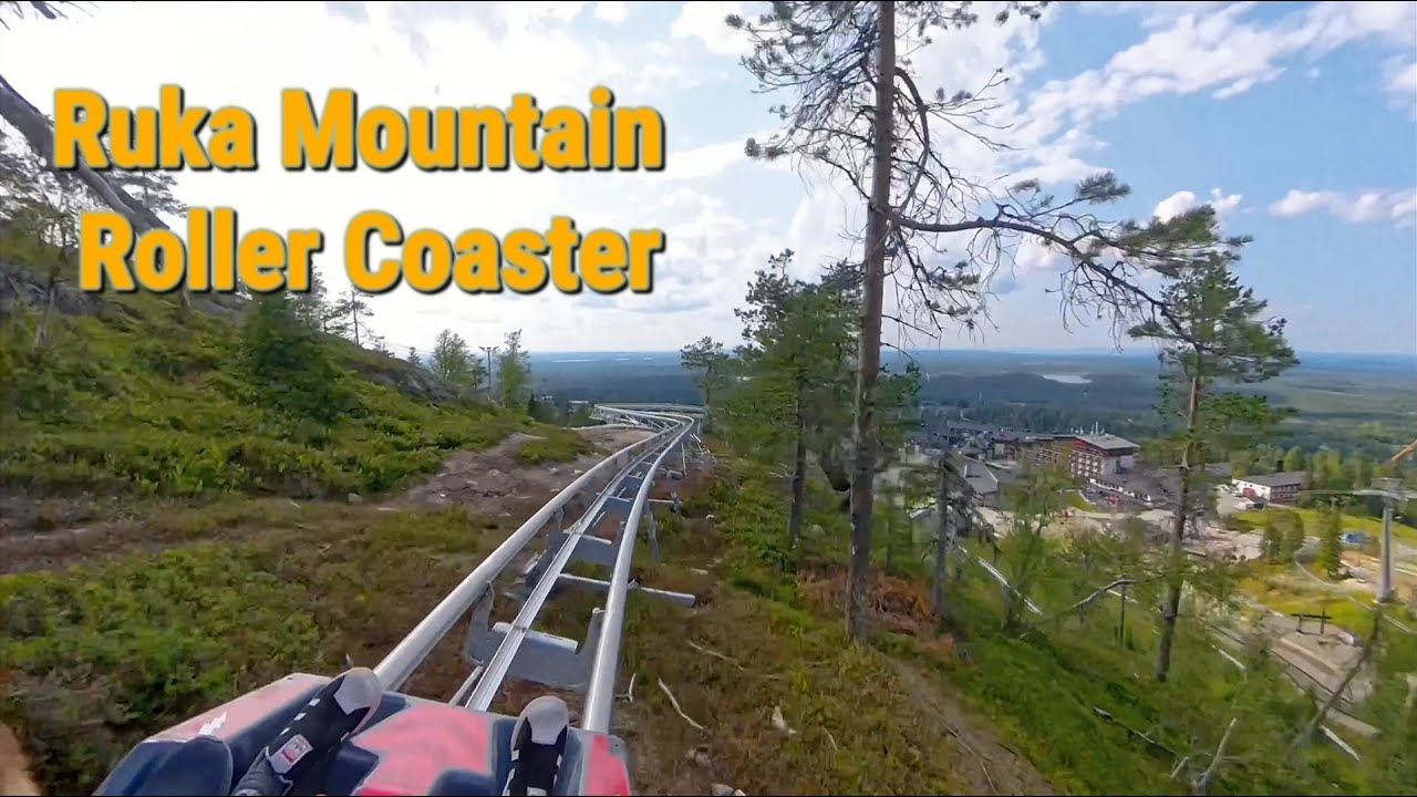Ruka Coaster | Mountain Roller Coaster in Kuusamo, Finland #ruka #rollercoaster #finland #kuusamo