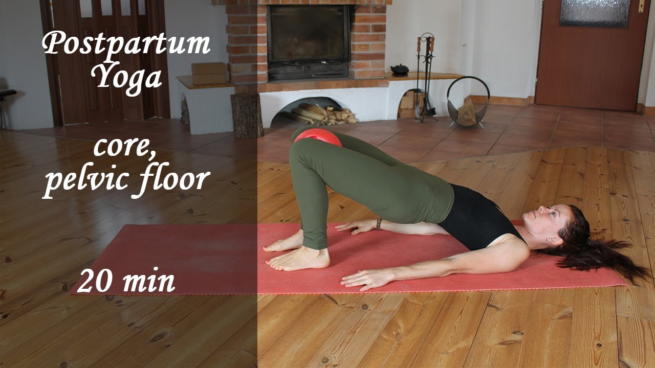 POSTPARTUM yoga | first 6 weeks after labor | core activation, pelvic floor | 20 min