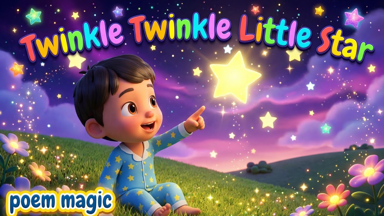 Twinkle twinkle little star ✨| Twinkle twinkle little star poem|@Poem-w1g @CoComelon 