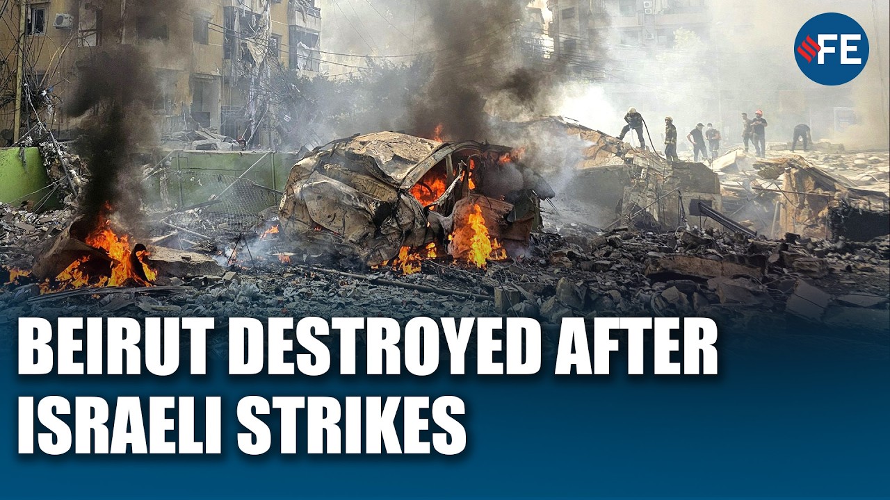 Damage SEEN In Beirut Suburbs After Israeli Strikes Overnight