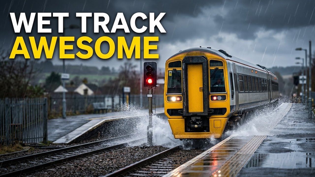 Highland Trains in the Rain | Why Wet Tracks Make the Perfect Railway Atmosphere