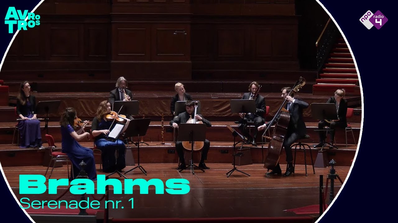 Brahms: Serenade nr. 1 (nonet versie) - Camerata RCO - Live concert HD