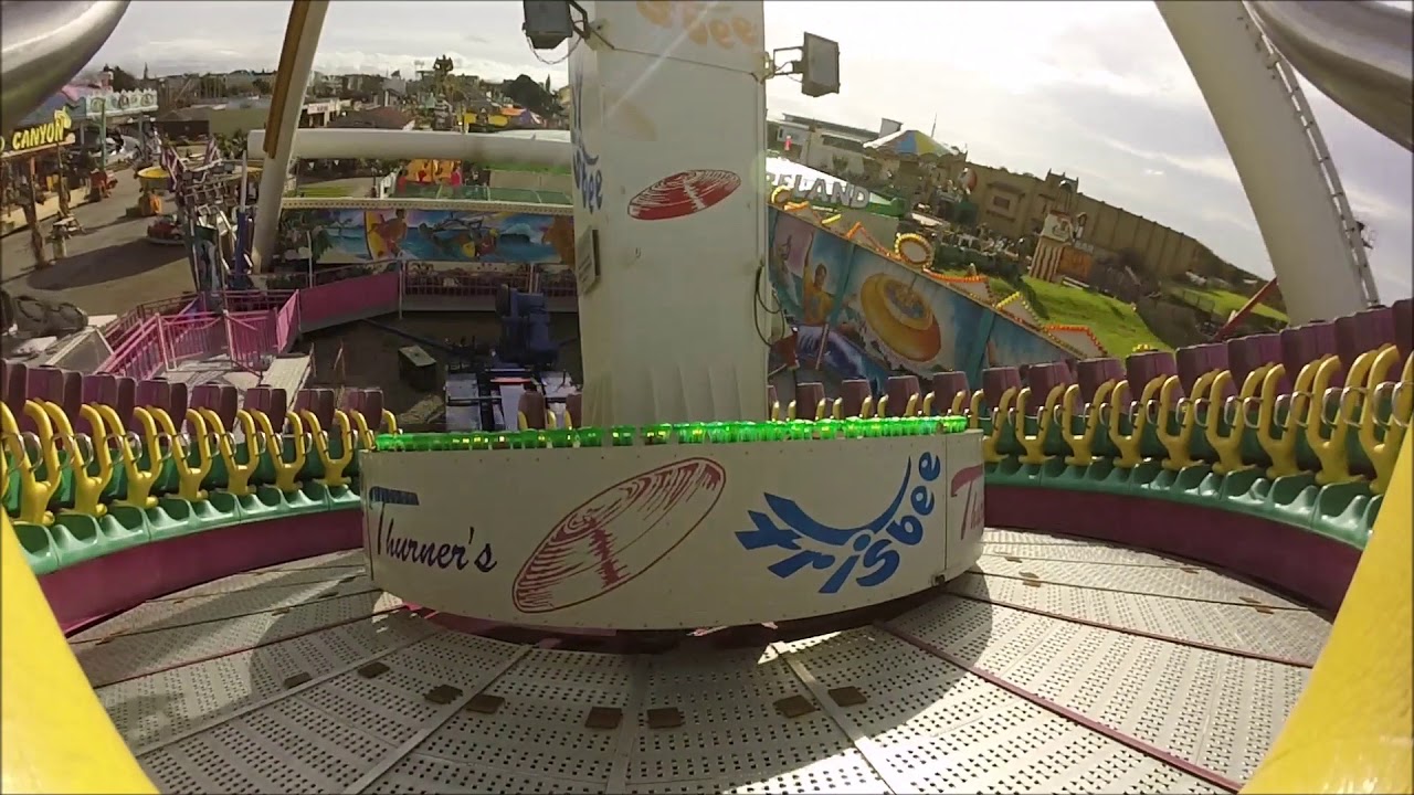Southport Pleasureland - Thurner's Frisbee POV (Coaster World)