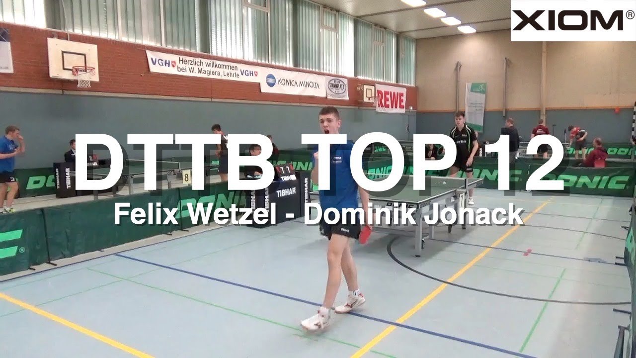 DTTB TOP 12 2019 | m&auml;nnliche Jugend | Jonack - Wetzel | Highlights