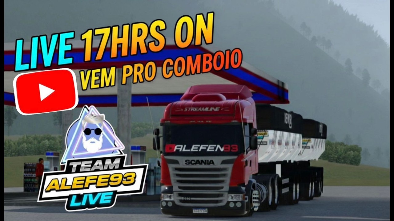 COMBOIO  !! 🎮 BORA QUE EU QUERO É VIAJAR !   GLOBAL TRUCK ONLINE PC EMULADOR RX580