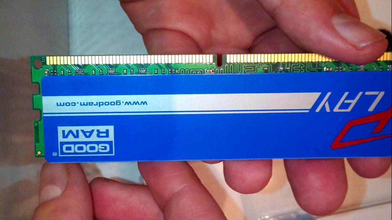 Распаковка Good ram ddr3 1600mhz