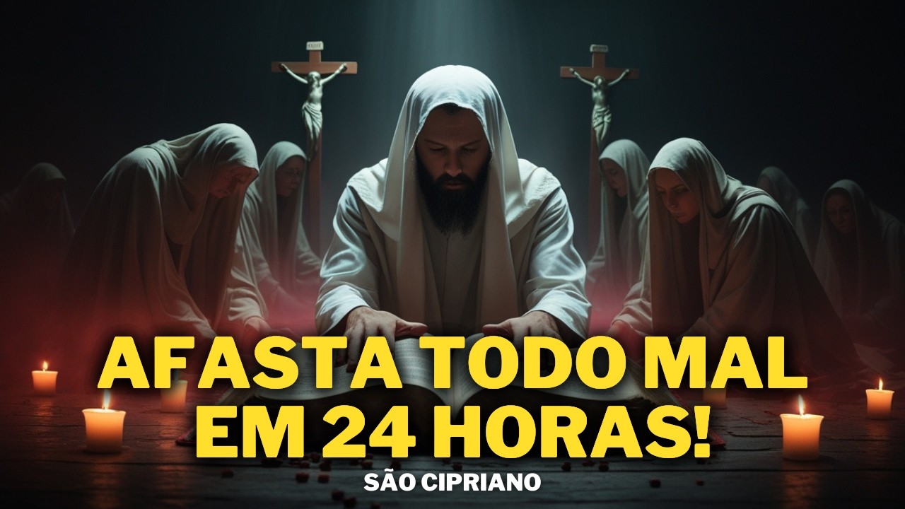OUÇA ESTA ORAÇÃO DE SÃO CIPRIANO E VEJA OS INIMIGOS CAÍREM HOJE MESMO