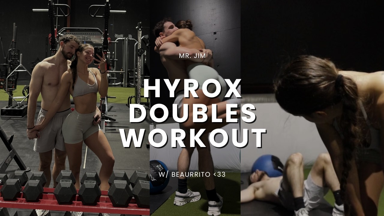 HYROX DOUBLES WORKOUT !!