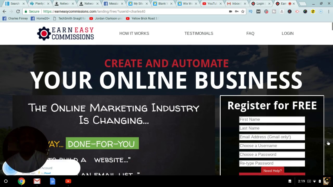 Earn Easy Commissions Payment Proof With Charles Finney