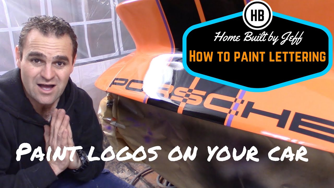 How to paint lettering on your car