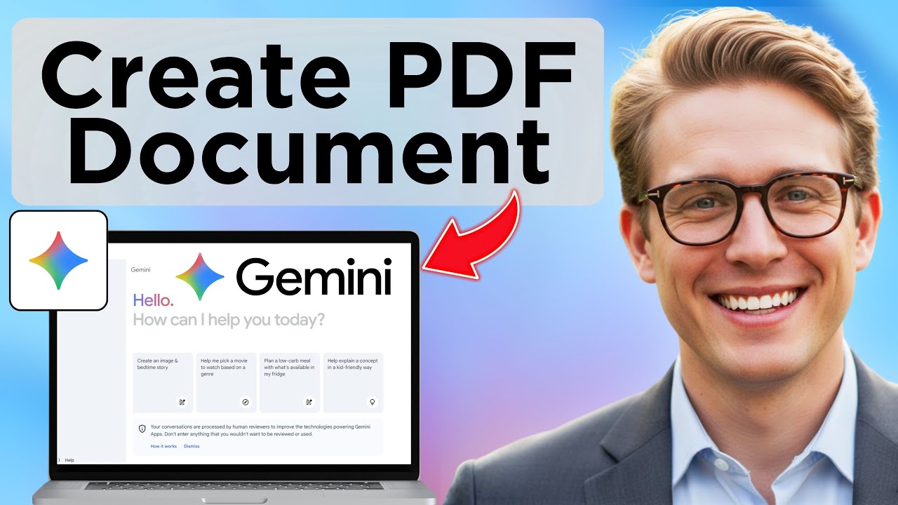 Как эффективно создать PDF-документ прямо в Gemini AI