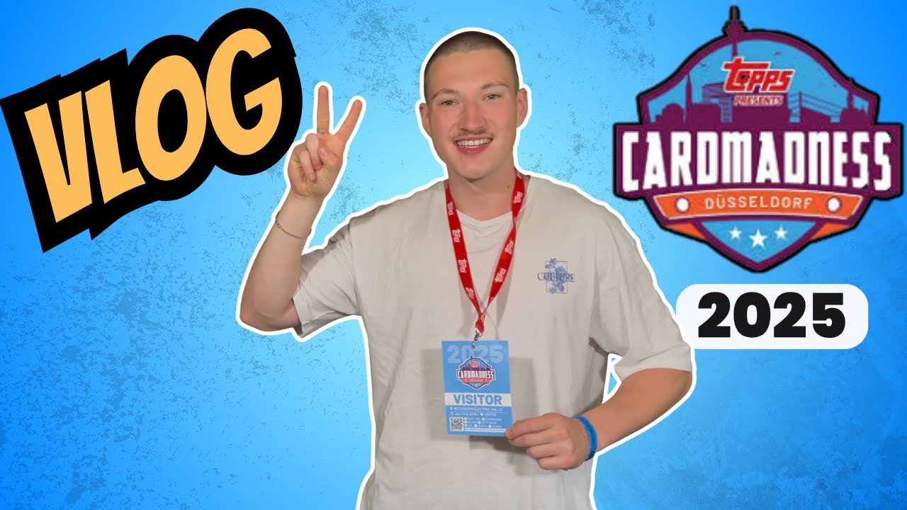 CARDMADNESS Düsseldorf Vlog 2025! | Mein Erlebnis auf der Sammelkarten-Messe 🔥