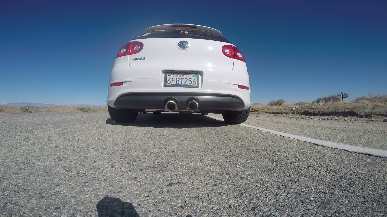 VW MK5 R32 Milltek Sport Exhaust Non Resonated