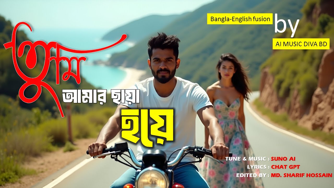 Tumi & Me (Tonight) &ndash; AI Bangla-English Hit | AI MUSIC DIVA BD | New Bangla Song